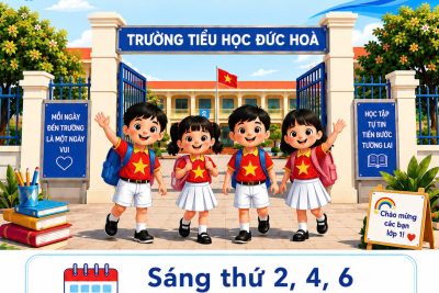 📣 THÔNG BÁO HỖ TRỢ TUYỂN SINH LỚP 1